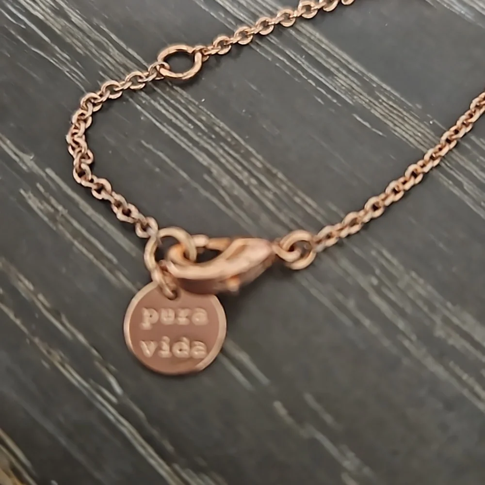 Pura Vida Rose Gold Bracelet